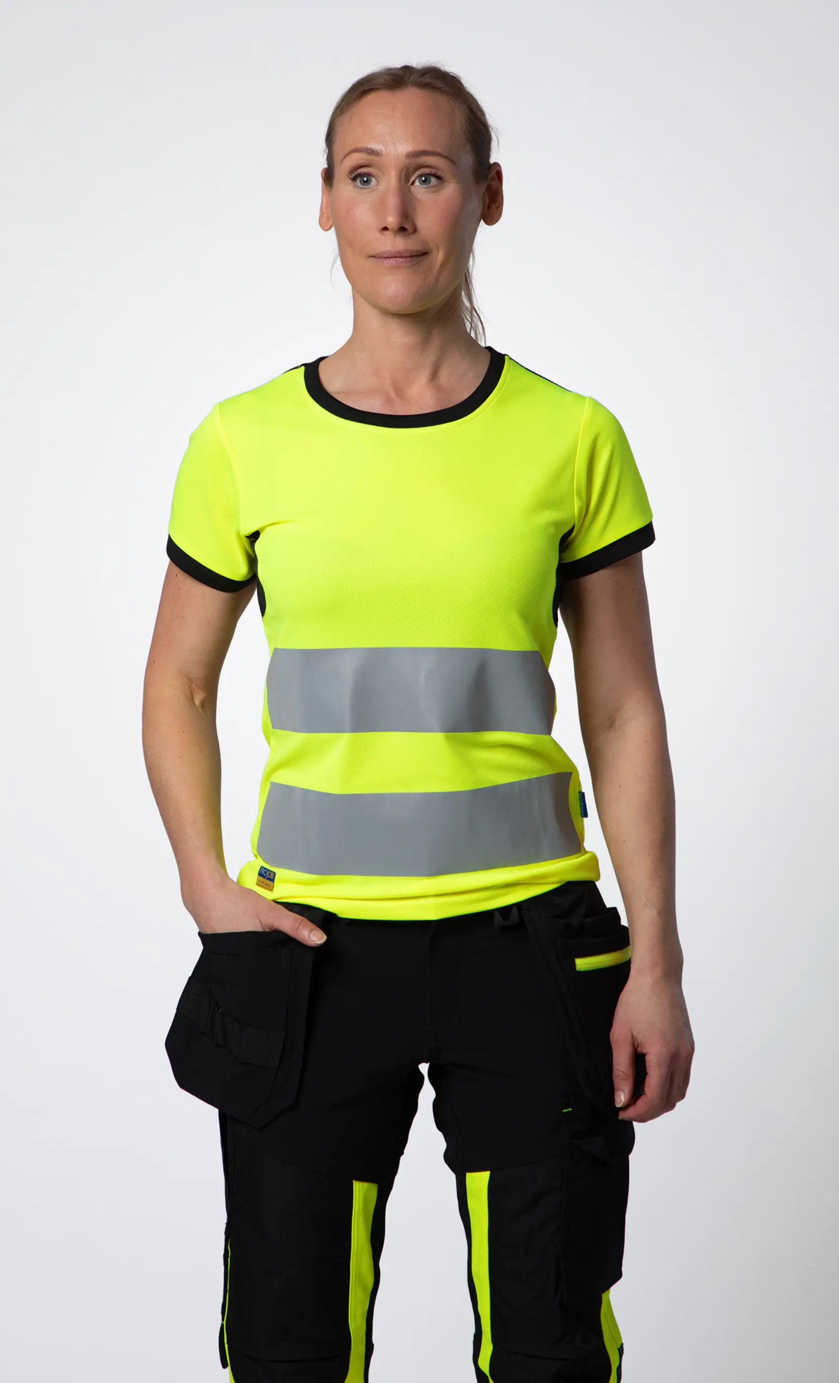 Bild på 6012 T-SHIRT DAM EN ISO 20471 KLASS 2/1