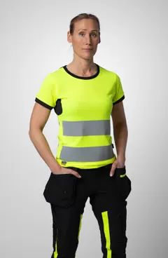 Bild på 6012 T-SHIRT DAM EN ISO 20471 KLASS 2/1