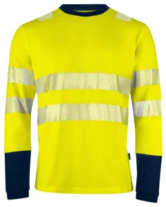 Bild på 6014 T-SHIRT LÅNGÄRMAD EN ISO 20471 KLASS 3/2