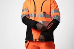 Bild på 6420 FODRAD SOFTSHELLJACKA EN ISO 20471 KLASS 3/2