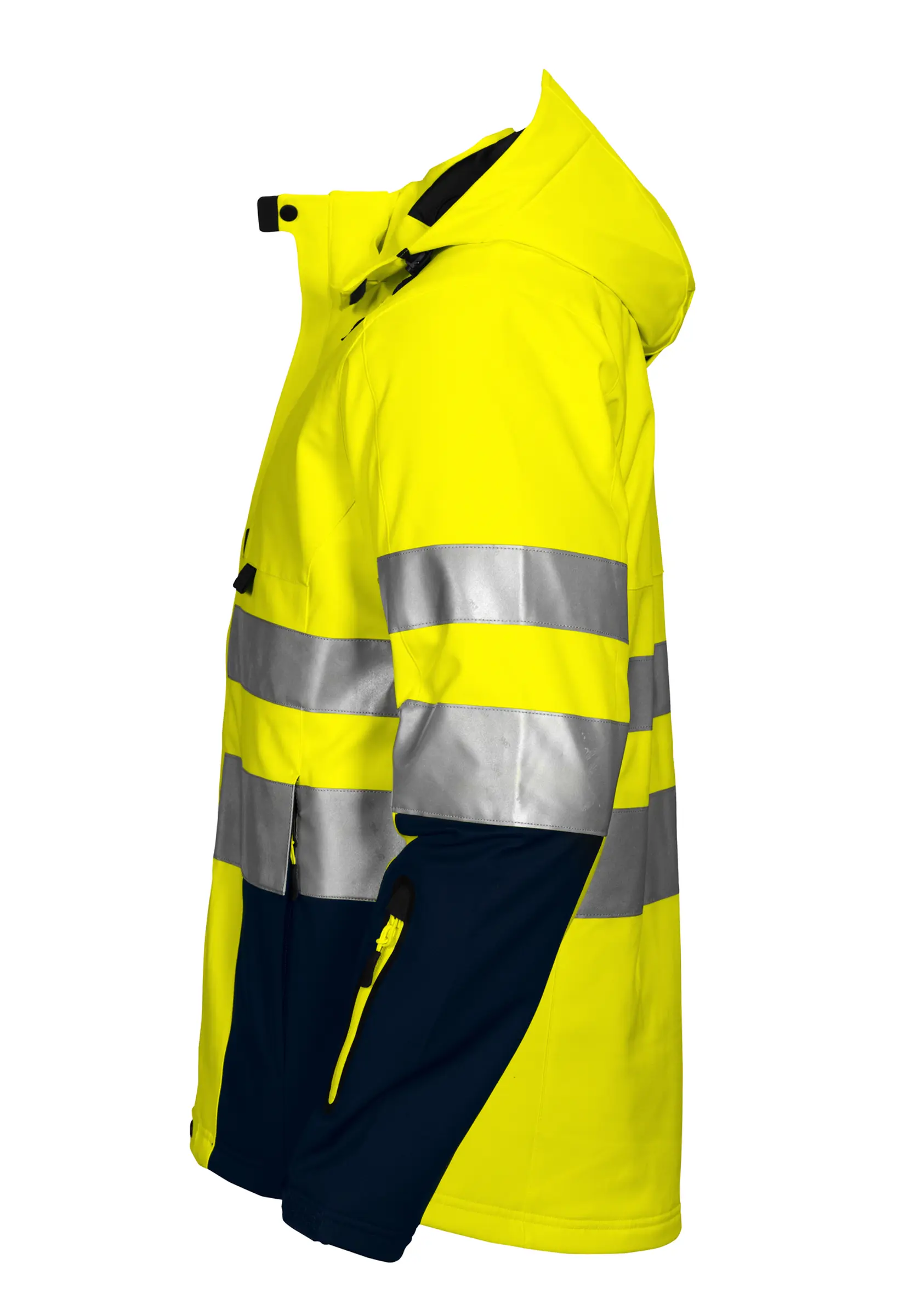 Bild på 6420 FODRAD SOFTSHELLJACKA EN ISO 20471 KLASS 3/2