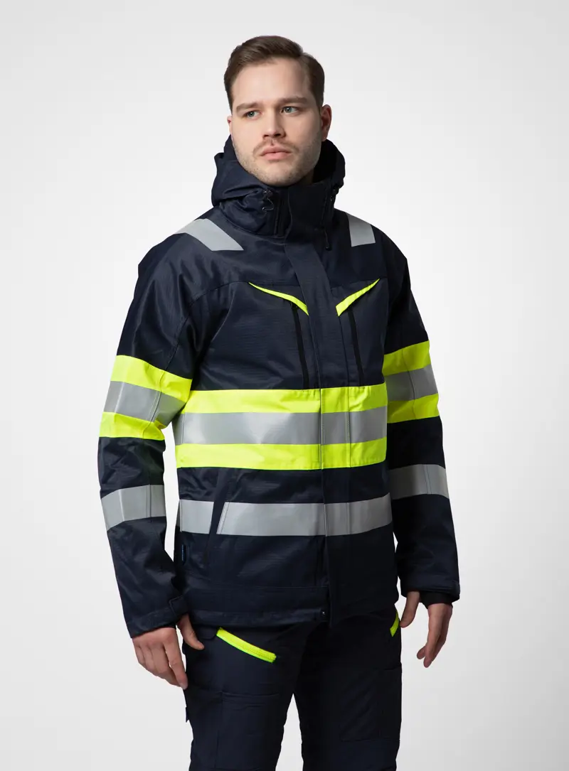 Bild på 6454 FUNKTIONSJACKA FODRAD EN ISO 20471 KLASS 1