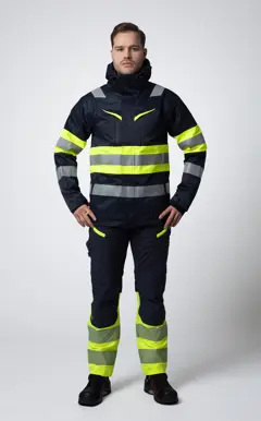Bild på 6528 SERVICEBYXA STRETCH EN ISO 20471 KLASS 1
