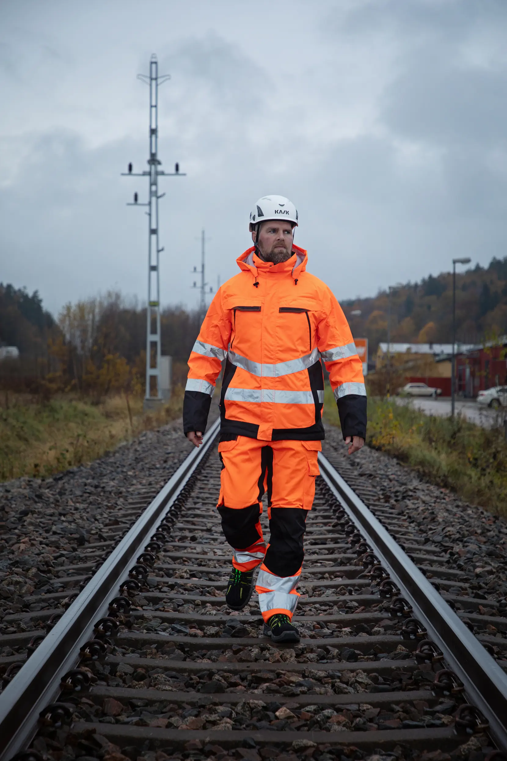 Bild på 6570 HANTVERKSBYXA STRETCH EN ISO 20471 KLASS 2