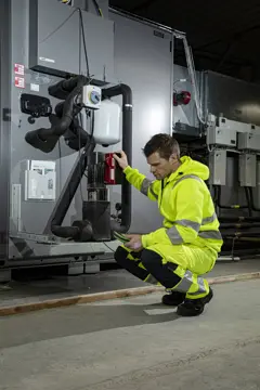 Bild på 6570 HANTVERKSBYXA STRETCH EN ISO 20471 KLASS 2