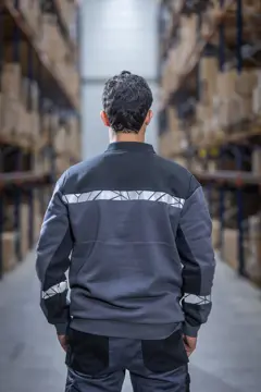 Bild på 7102 SWEATSHIRT 1/2 ZIP 7102 SWEATSHIRT 1/2 ZIP 9910-VIZ