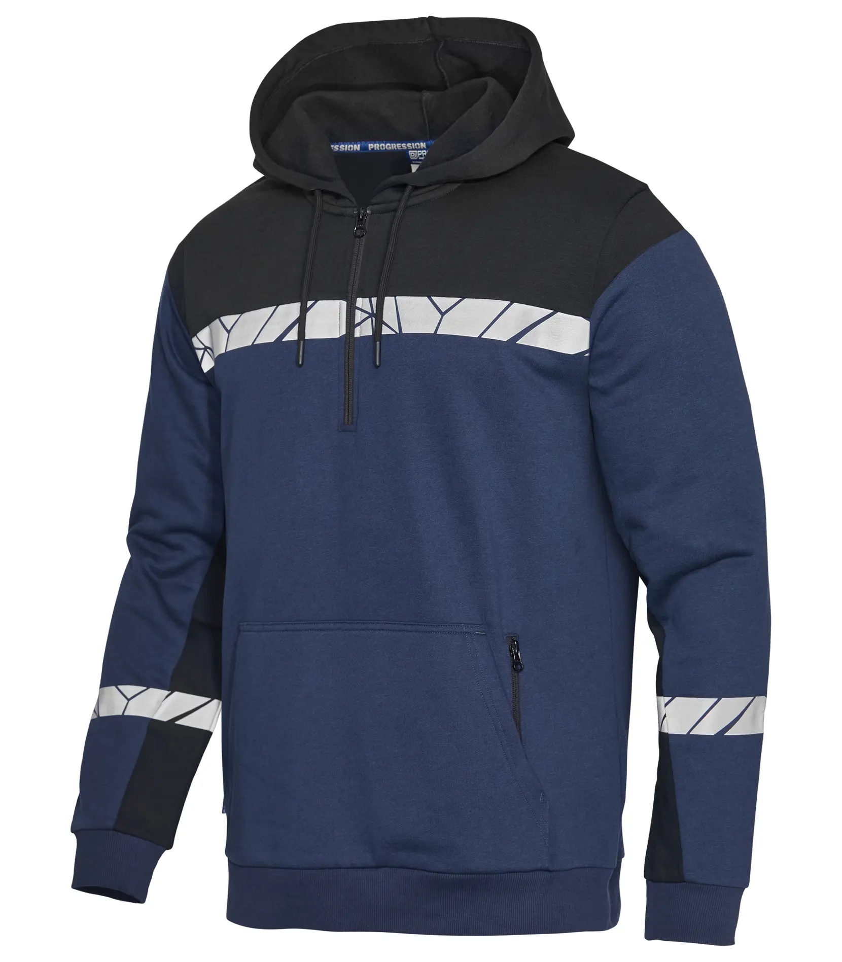 Bild på 7104 HOODTRÖJA 1/2 ZIP 7104 HOODTRÖJA 1/2 ZIP 9910-VIZ Bild på 7104 HOODTRÖJA 1/2 ZIP 7104 HOODTRÖJA 1/2 ZIP 9910-VIZ