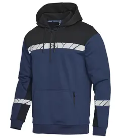 Bild på 7104 HOODTRÖJA 1/2 ZIP 7104 HOODTRÖJA 1/2 ZIP 9910-VIZ