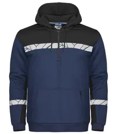 Bild på 7104 HOODTRÖJA 1/2 ZIP 7104 HOODTRÖJA 1/2 ZIP 9910-VIZ