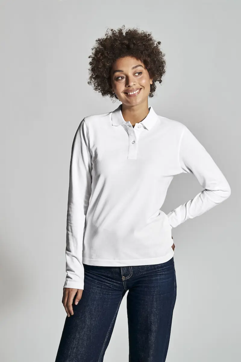 Pique Long Sleeve Lady