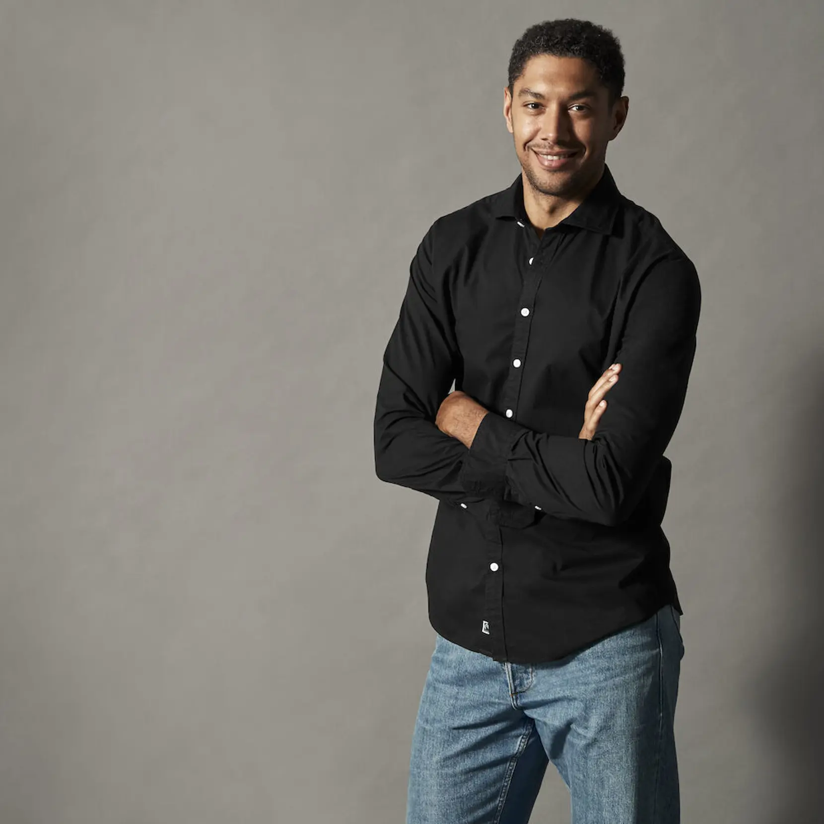 Bild på Twill Slim Fit Man Bild på Twill Slim Fit Man