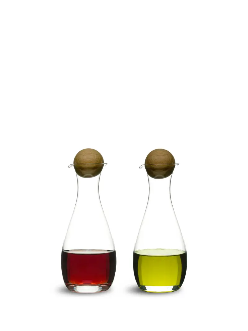 Bild på Nature olja/vinägerflaska med ekkork, 2-pack