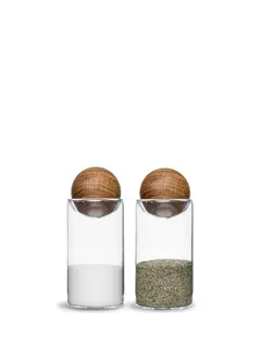 Bild på Nature salt- och pepparset med ekkork, 2-pack