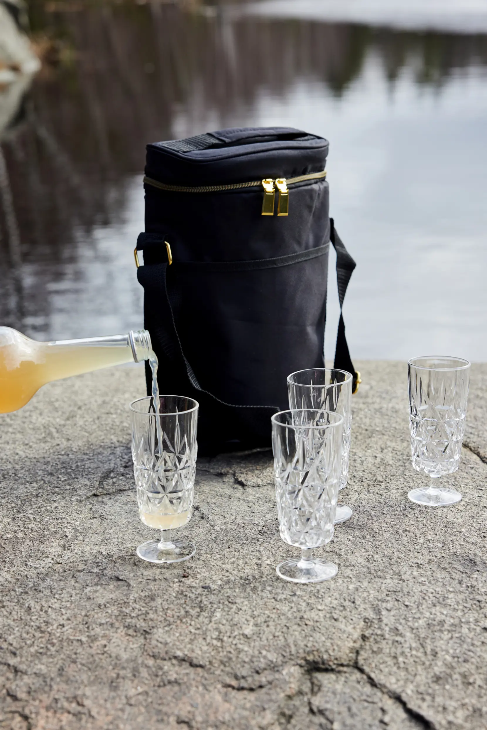 Bild på Picknick Juni glas hög, 4-pack Bild på Picknick Juni glas hög, 4-pack