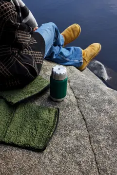 Bild på Jens sittdyna rullad