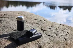 Bild på Jens sittdyna rullad