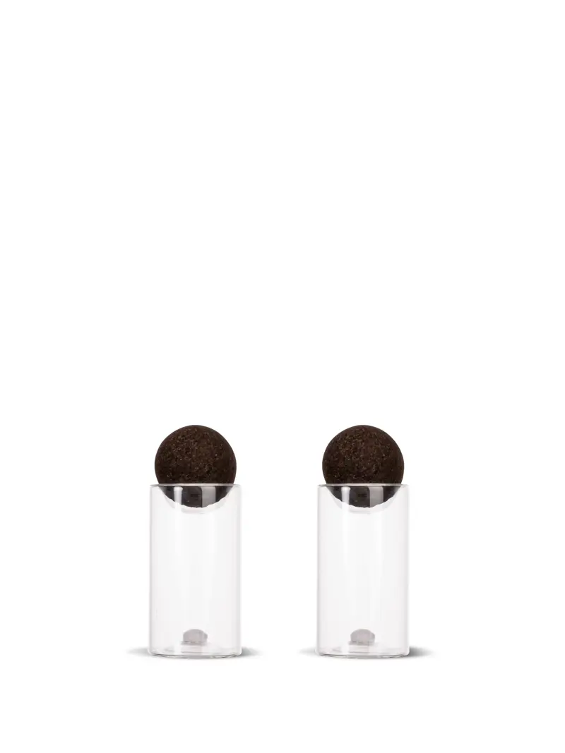 Bild på Nature salt- och pepparset med korkkula, 2-pack