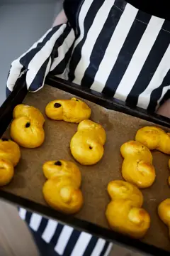 Bild på Aron förkläde med grillvante