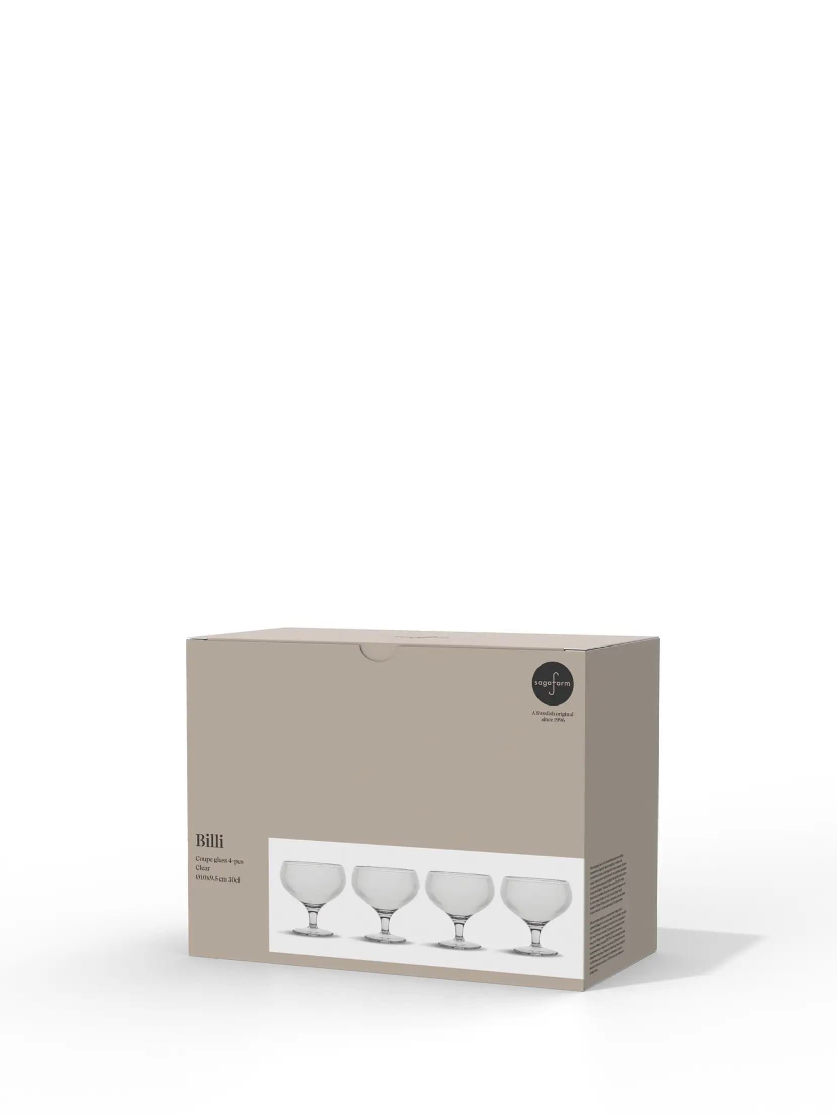 Bild på Billi champagnekupa rPET, 4-pack Bild på Billi champagnekupa rPET, 4-pack