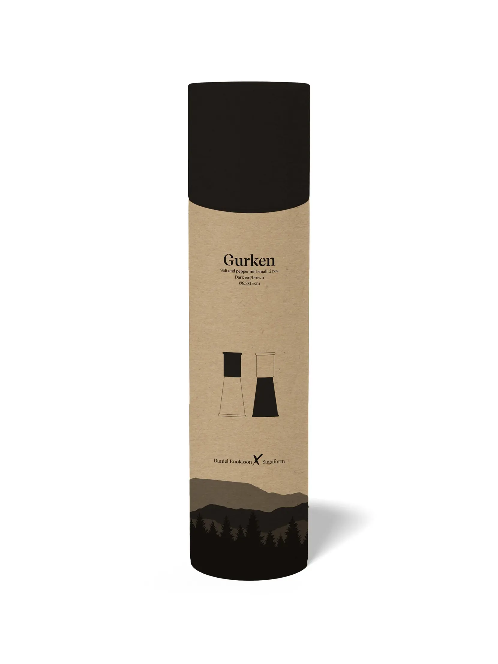 Bild på Gurken salt- och pepparkvarn liten, 2-pack Bild på Gurken salt- och pepparkvarn liten, 2-pack