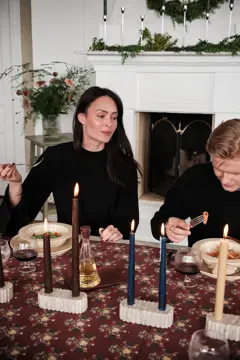 Bild på Sten ljusstake medium