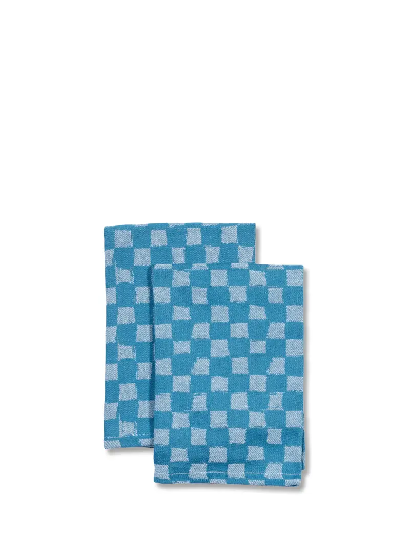 Bild på Bomullsservett Checki 2-pack