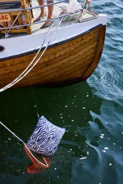 Bild på Kudde Anima zebra M
