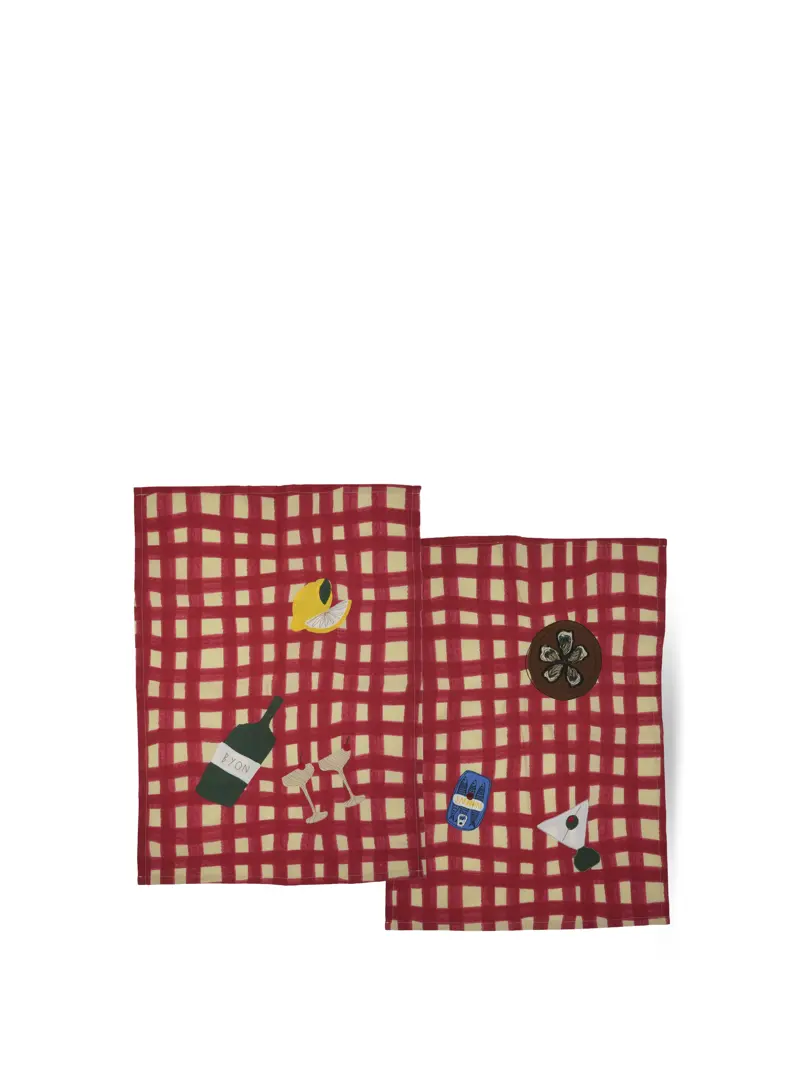 Bild på Kökshandduk Sera, 2-pack