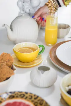 Bild på Kopp med fat Lemon