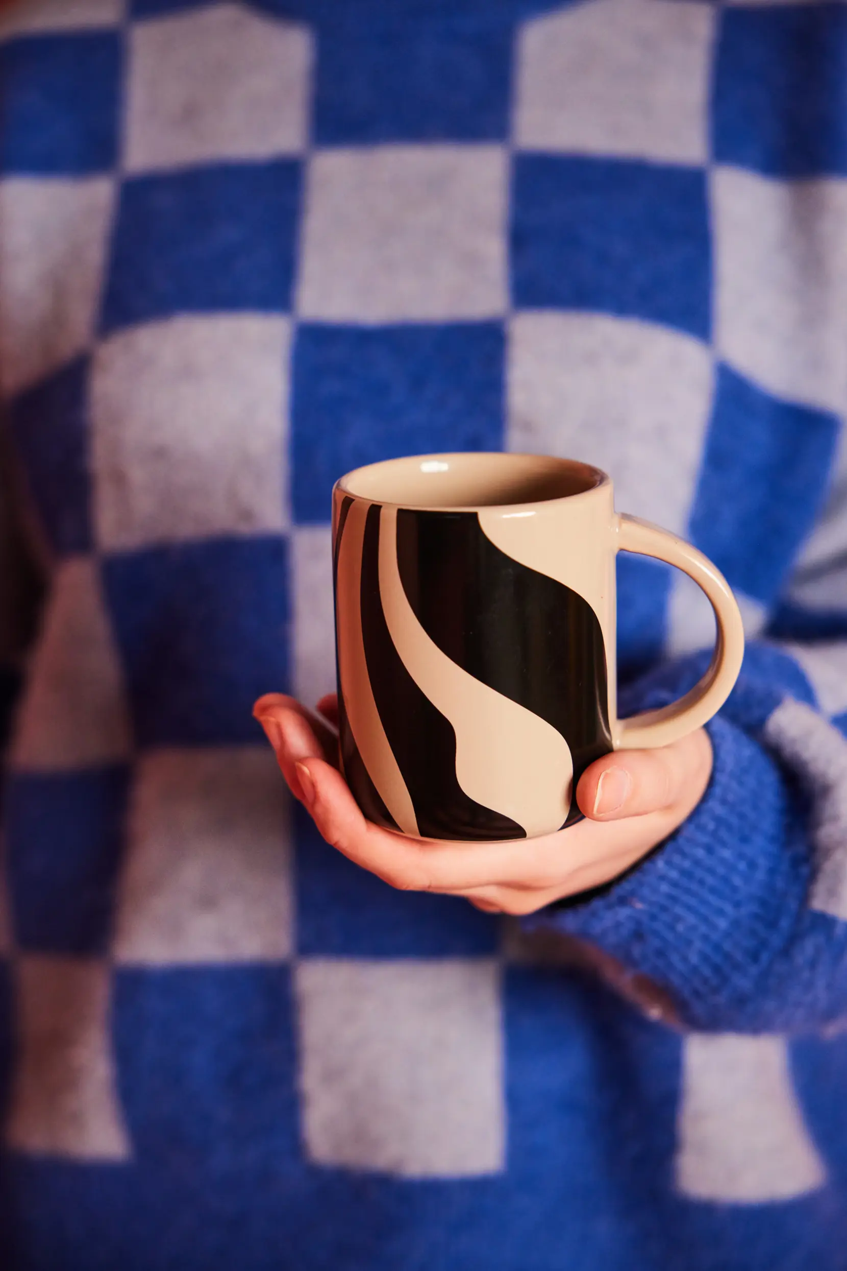 Bild på Mugg Liz zebra
