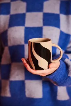 Bild på Mugg Liz zebra