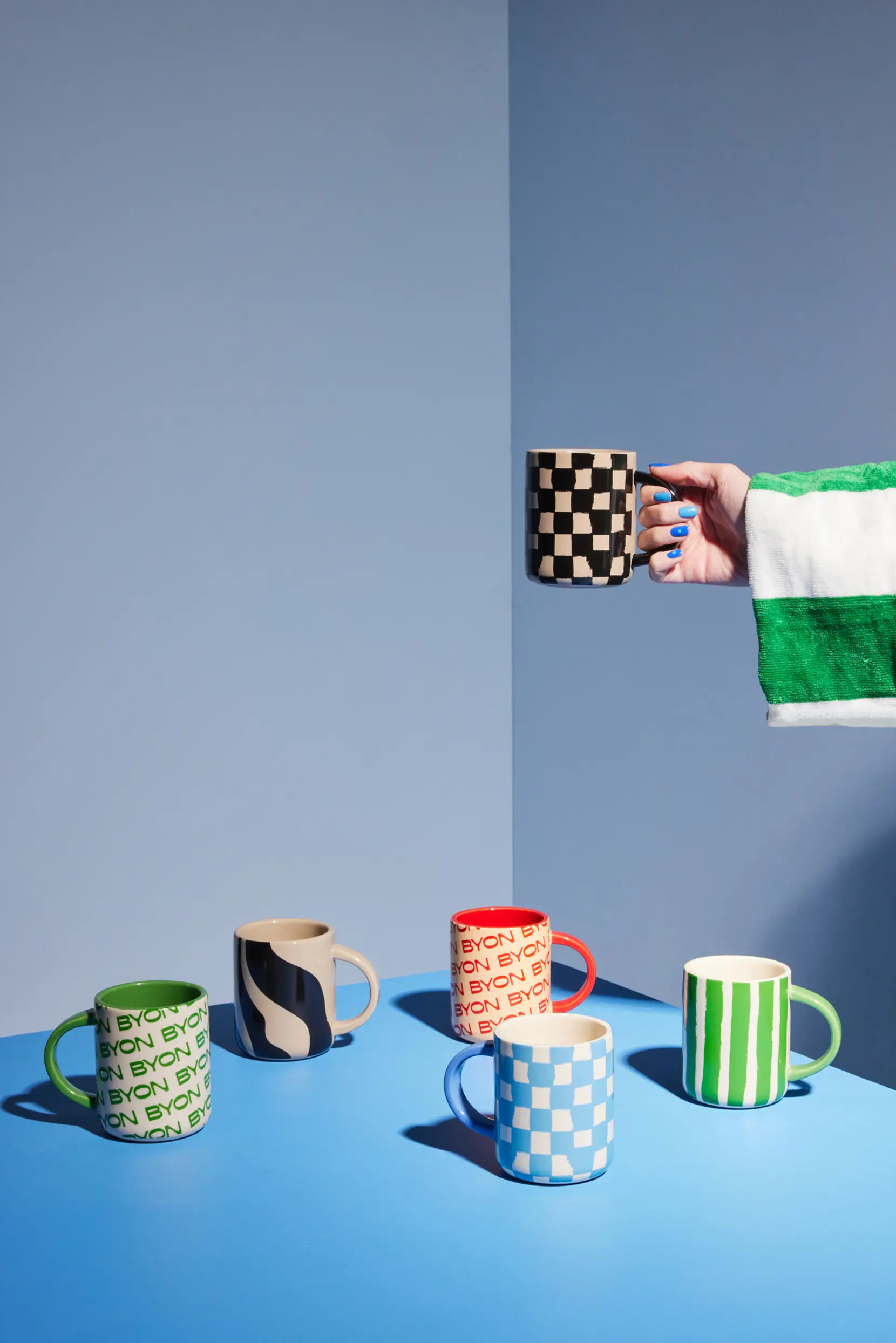 Bild på Mugg Liz zebra