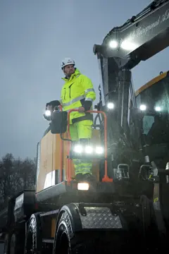 Bild på 6573 HANTVERKSBYXA STRETCH EN ISO 20471 KLASS 2