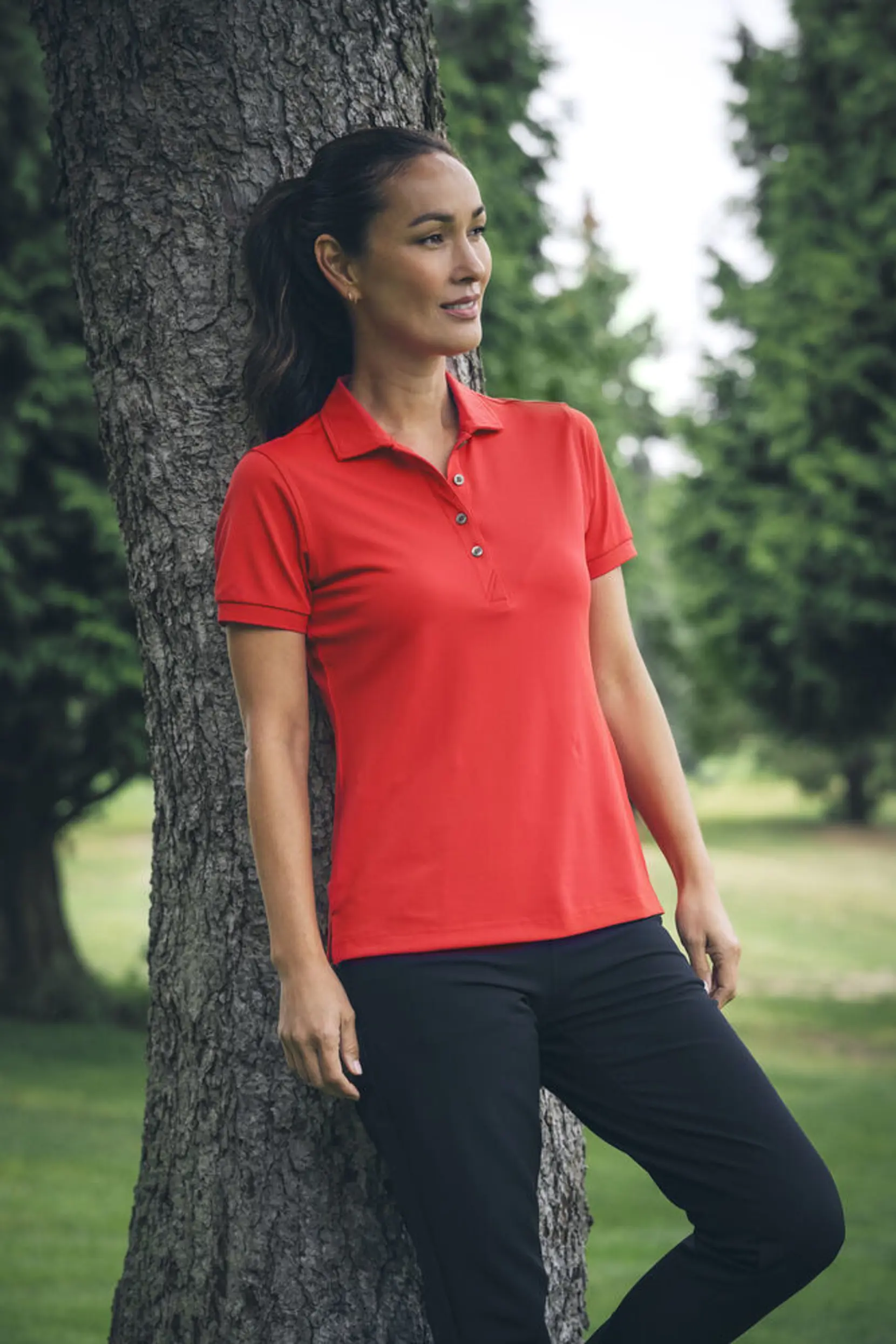 Bild på Virtue Eco Polo Solid Women Bild på Virtue Eco Polo Solid Women