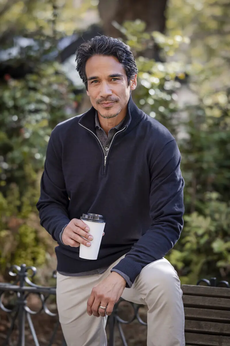 Bild på Oakville Half Zip Sweater Men