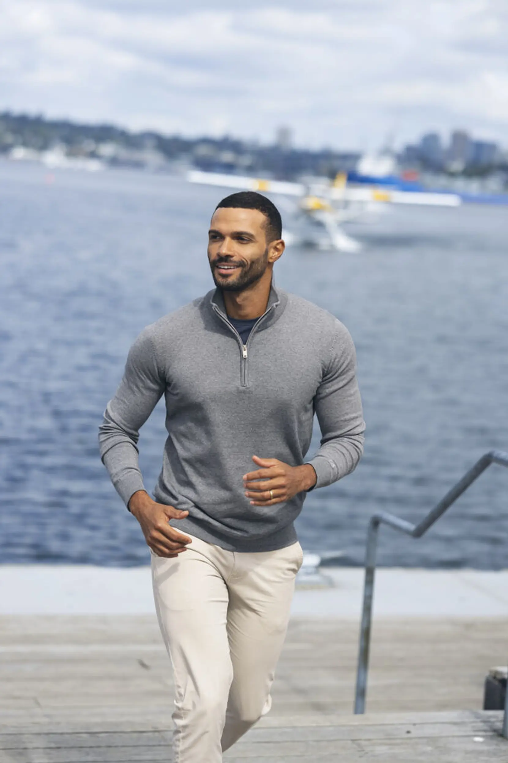Bild på Oakville Half Zip Sweater Men Bild på Oakville Half Zip Sweater Men