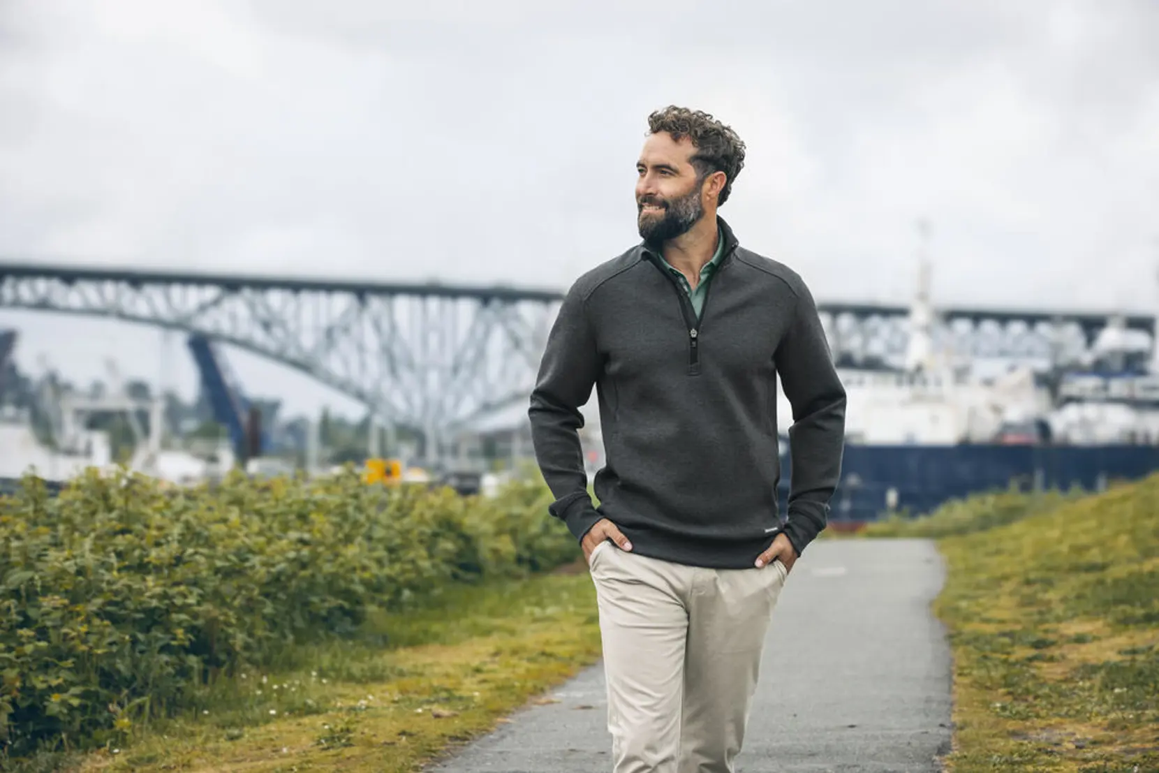 Bild på Pemberton Half Zip Men Bild på Pemberton Half Zip Men
