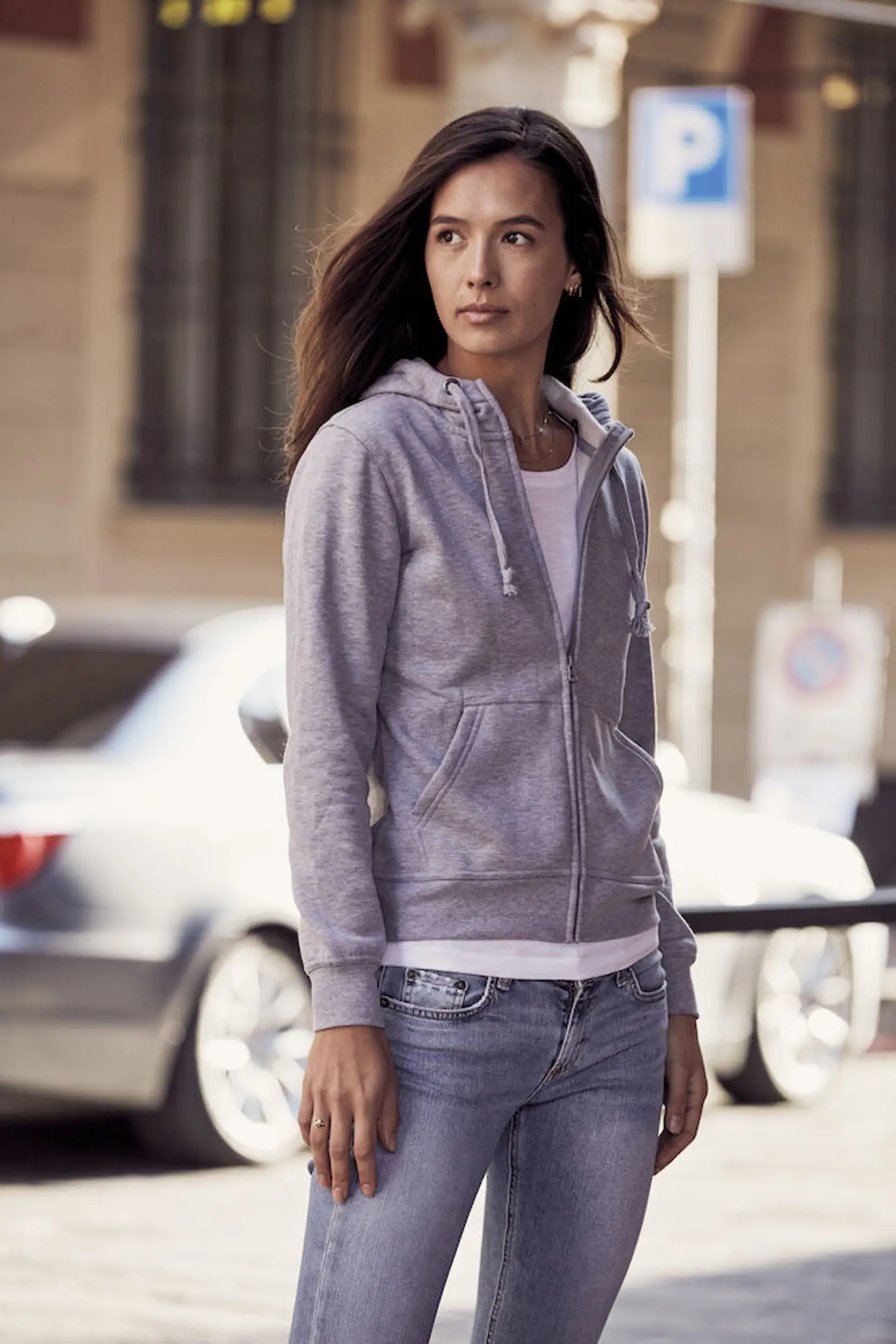 Bild på Basic Hoody Full Zip Women Bild på Basic Hoody Full Zip Women