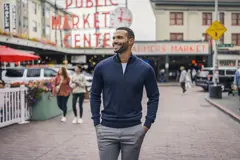 Bild på Everett Half Zip Sweater