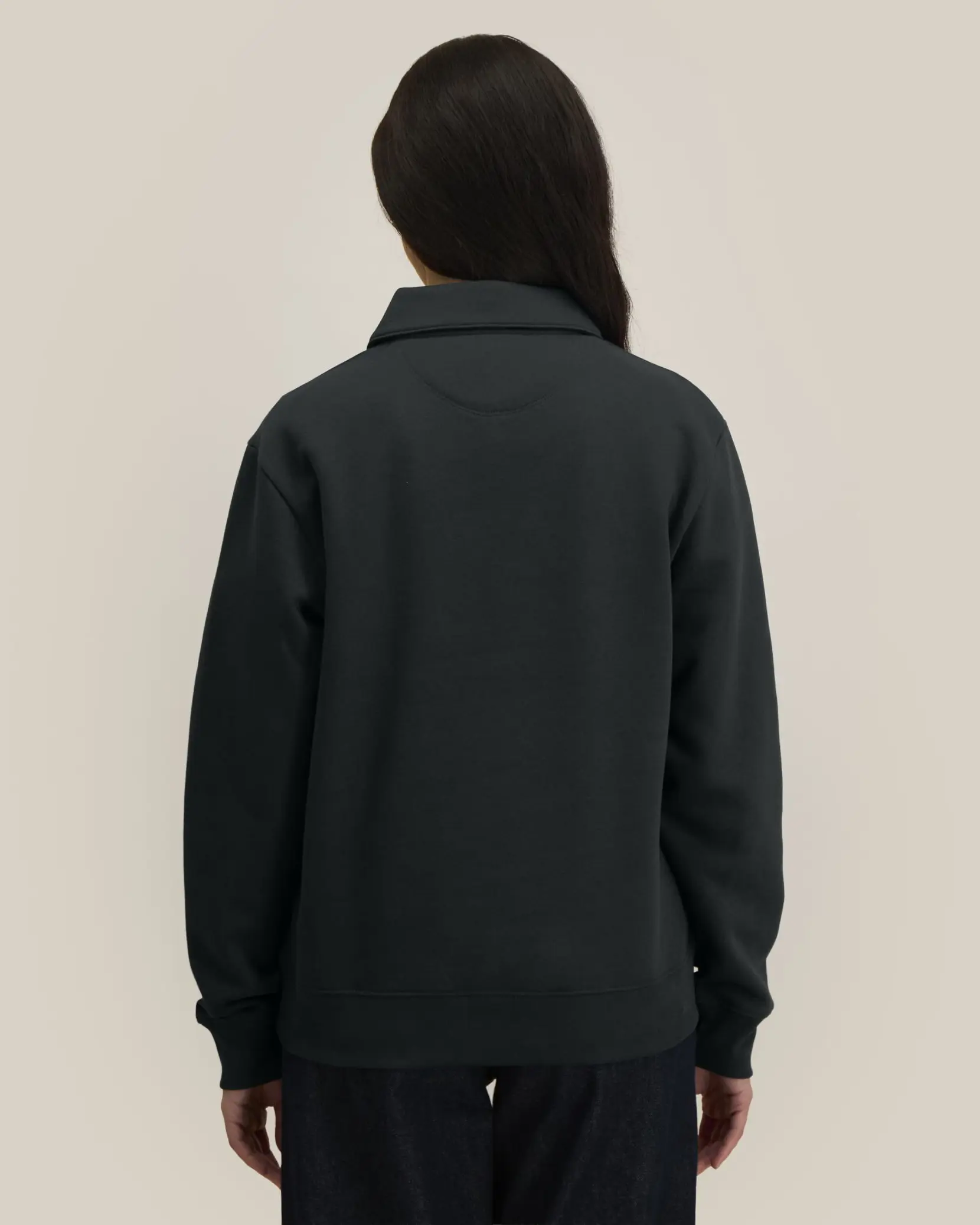 Bild på Proper The unisex zip polo sweatshirt Bild på Proper The unisex zip polo sweatshirt