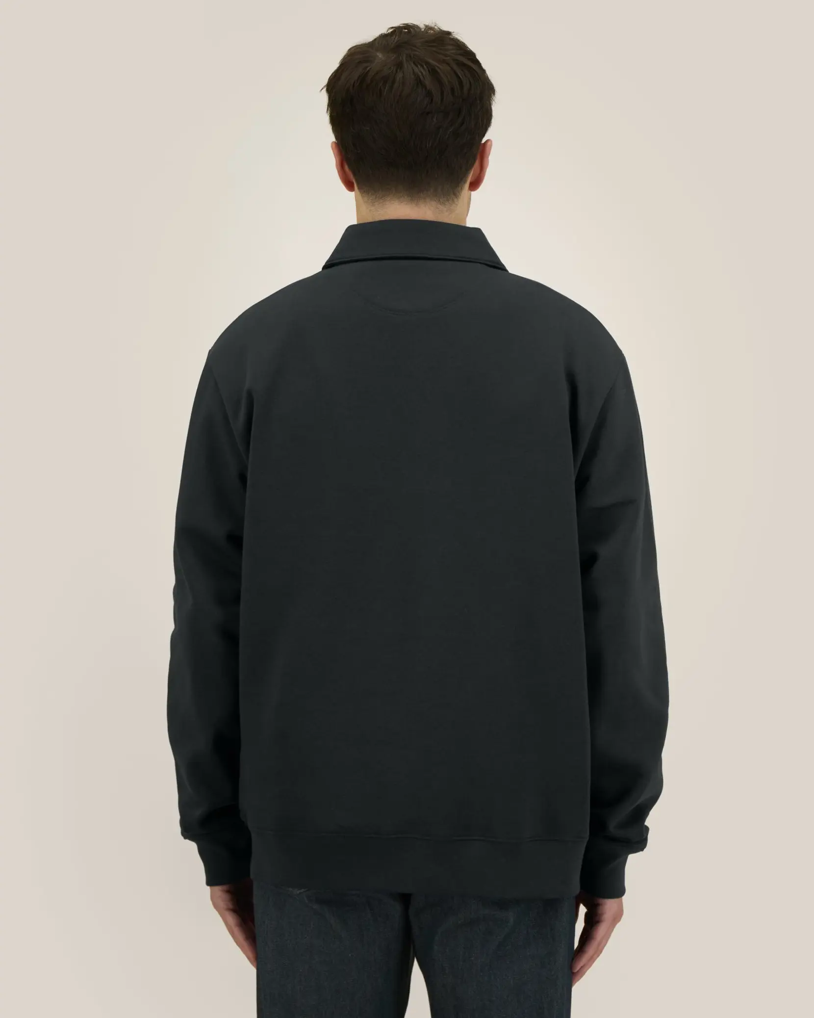 Bild på Proper The unisex zip polo sweatshirt Bild på Proper The unisex zip polo sweatshirt