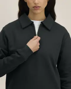 Bild på Proper The unisex zip polo sweatshirt