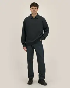 Bild på Proper The unisex zip polo sweatshirt