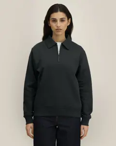 Bild på Proper The unisex zip polo sweatshirt
