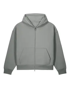 Bild på Fronter The unisex boxy zip-through hoodie