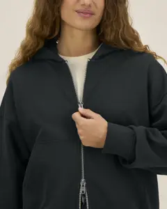 Bild på Fronter The unisex boxy zip-through hoodie