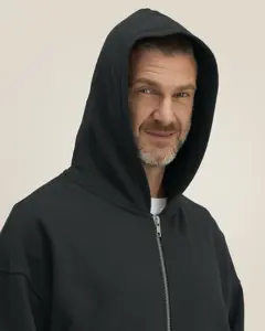 Bild på Fronter The unisex boxy zip-through hoodie