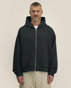 Bild på Fronter The unisex boxy zip-through hoodie