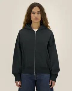 Bild på Fronter The unisex boxy zip-through hoodie