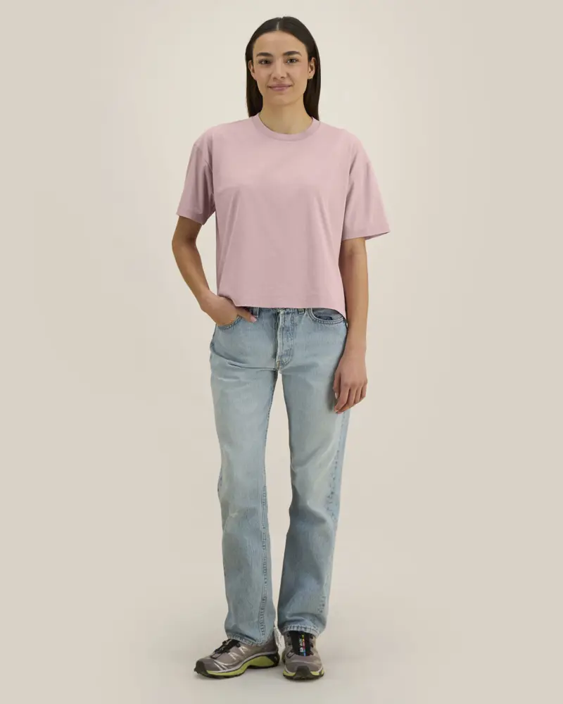 Bild på Stella Nova Vintage The women's garment-dyed boxy t-shirt
